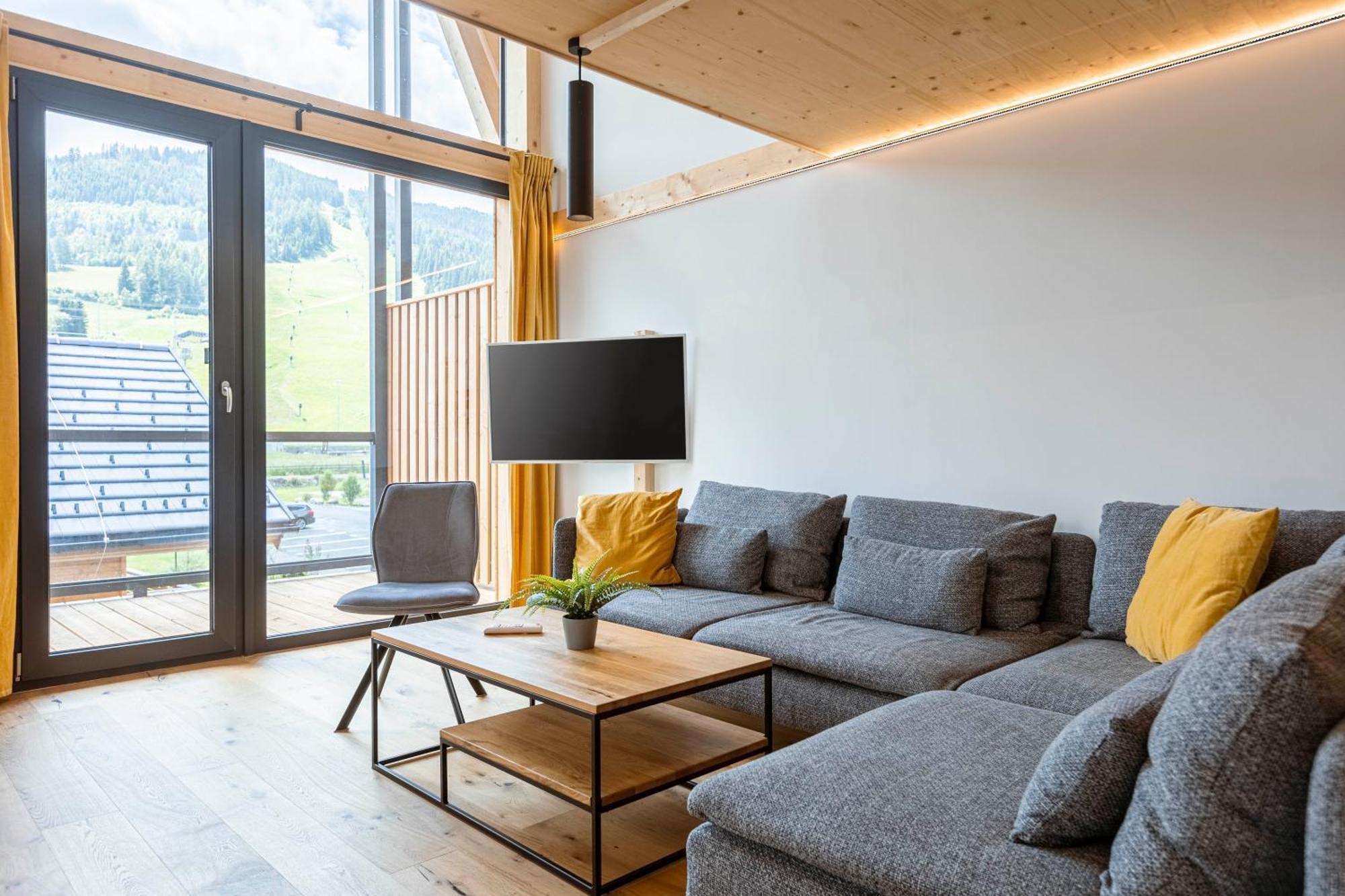 Kreischberg Pool Villas & Penthouses By Alps Resorts ซังคท์ลอเรนเซน อ็อบ มูเรา ภายนอก รูปภาพ
