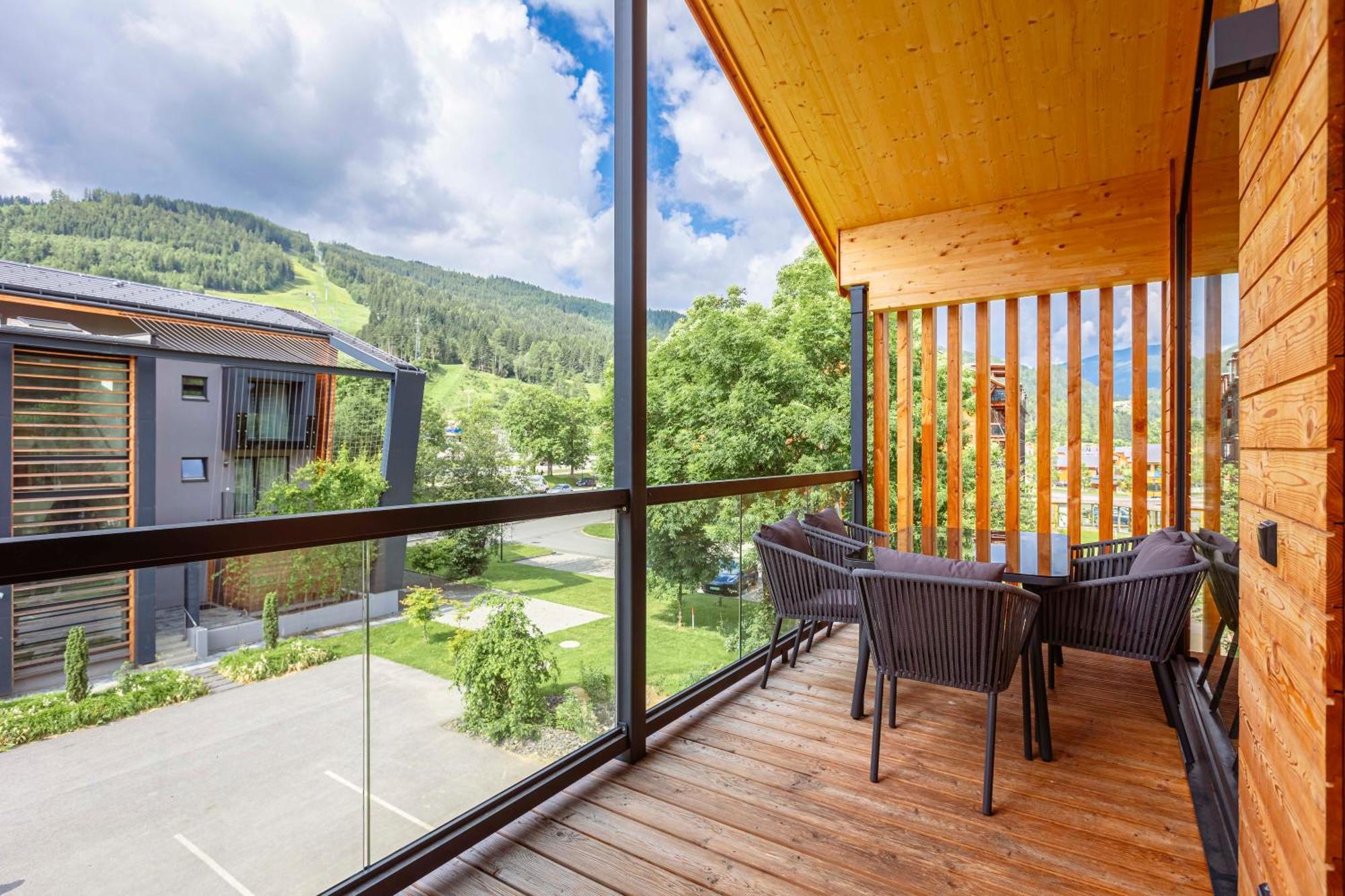 Kreischberg Pool Villas & Penthouses By Alps Resorts ซังคท์ลอเรนเซน อ็อบ มูเรา ภายนอก รูปภาพ