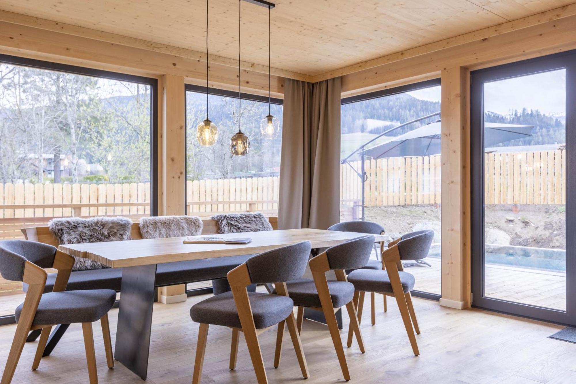 Kreischberg Pool Villas & Penthouses By Alps Resorts ซังคท์ลอเรนเซน อ็อบ มูเรา ภายนอก รูปภาพ