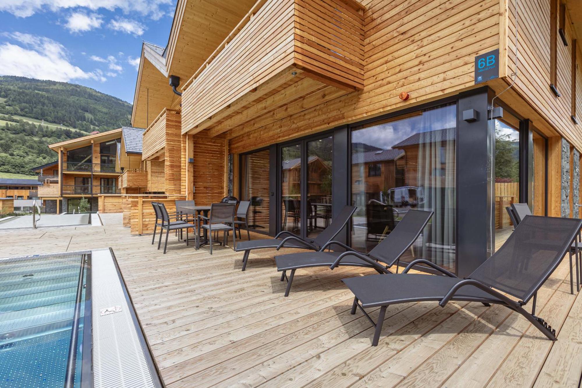 Kreischberg Pool Villas & Penthouses By Alps Resorts ซังคท์ลอเรนเซน อ็อบ มูเรา ภายนอก รูปภาพ