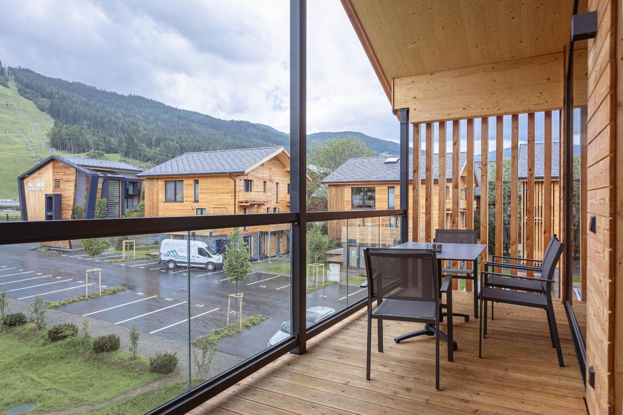 Kreischberg Pool Villas & Penthouses By Alps Resorts ซังคท์ลอเรนเซน อ็อบ มูเรา ภายนอก รูปภาพ