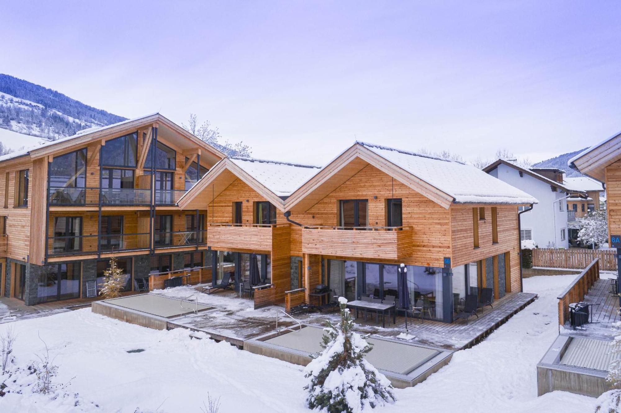 Kreischberg Pool Villas & Penthouses By Alps Resorts ซังคท์ลอเรนเซน อ็อบ มูเรา ภายนอก รูปภาพ